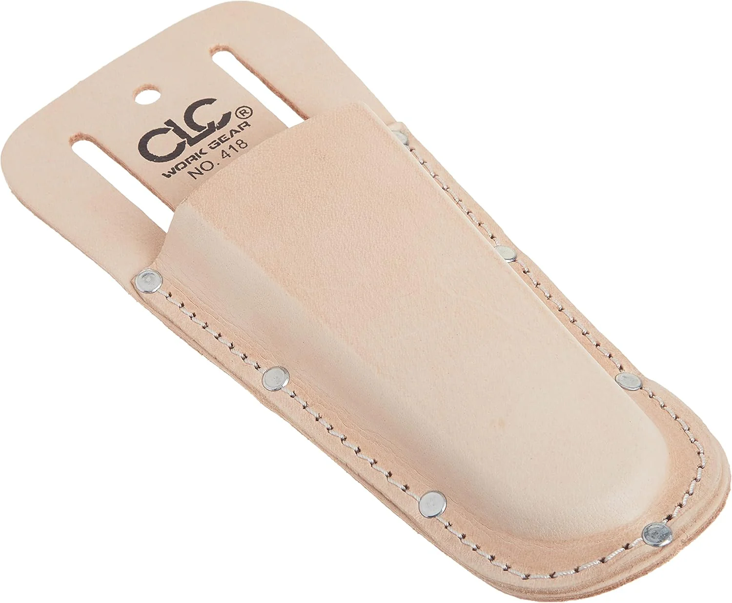 Custom Leathercraft 418 Plier Tool Holder, Heavy Duty, Closed End, Tan - Image 4