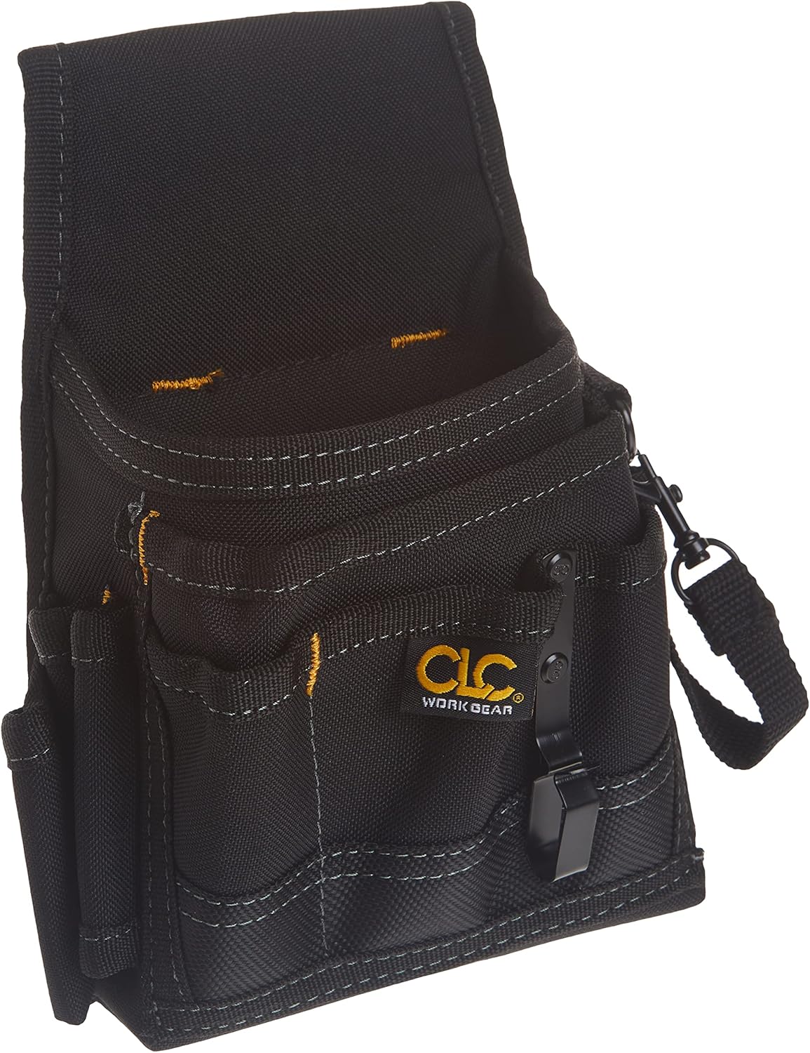 Custom Leathercraft CLC 1503 Small Electrical Maintenance Pouch , Black , 9 POCKET - Image 3