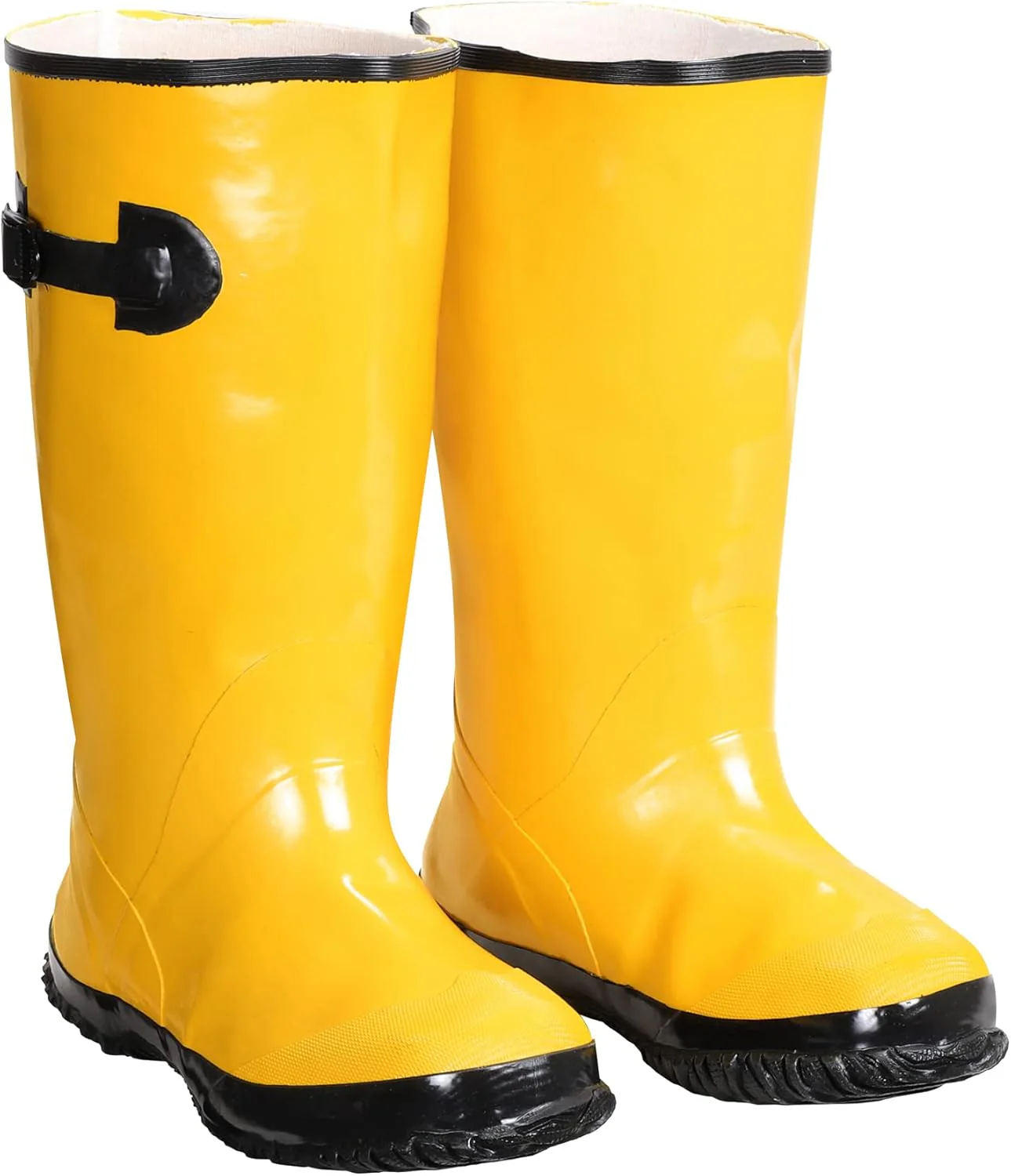 Custom Leathercraft R200-11 Men's Rain-Boots, Yellow, Size 11 US - Image 2