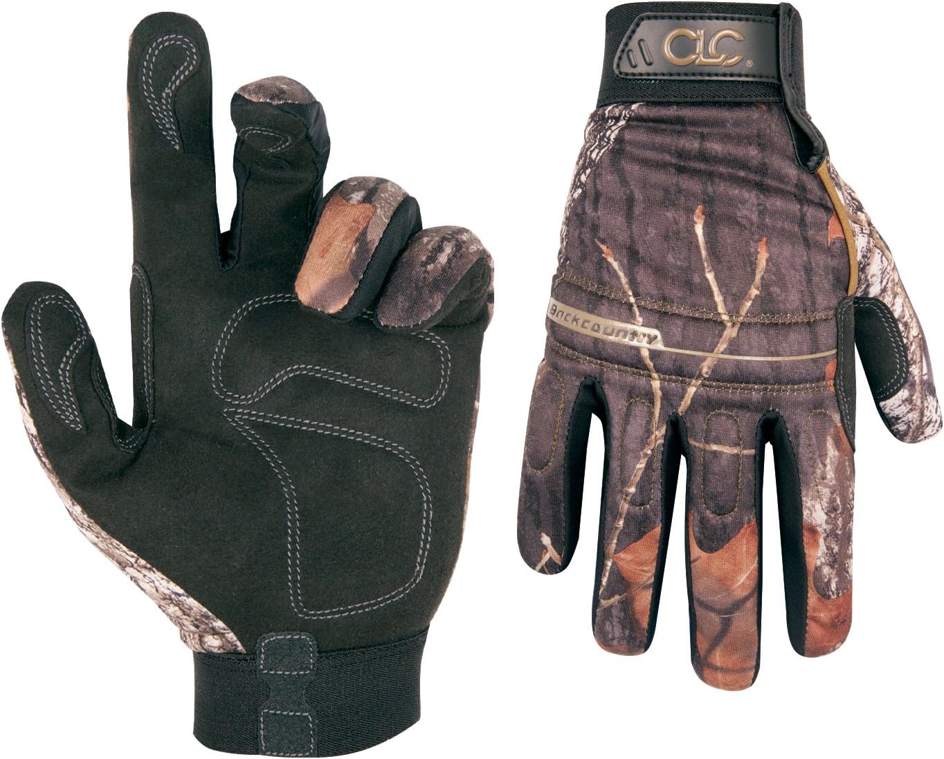 Custom Leathercraft M125M Sportsman Mossy Oak Backcountry Gloves, Medium - Image 3