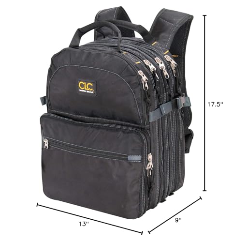 CLC Custom Leathercraft 1132 75-Pocket Tool Backpack - Image 11
