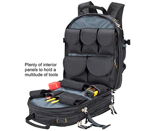 CLC Custom Leathercraft 1132 75-Pocket Tool Backpack - Image 5