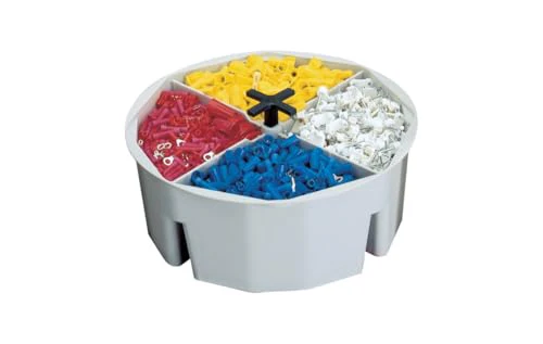 Custom Leathercraft1152 Full-Round Bucket Tray, 2.5 in. High - Image 2