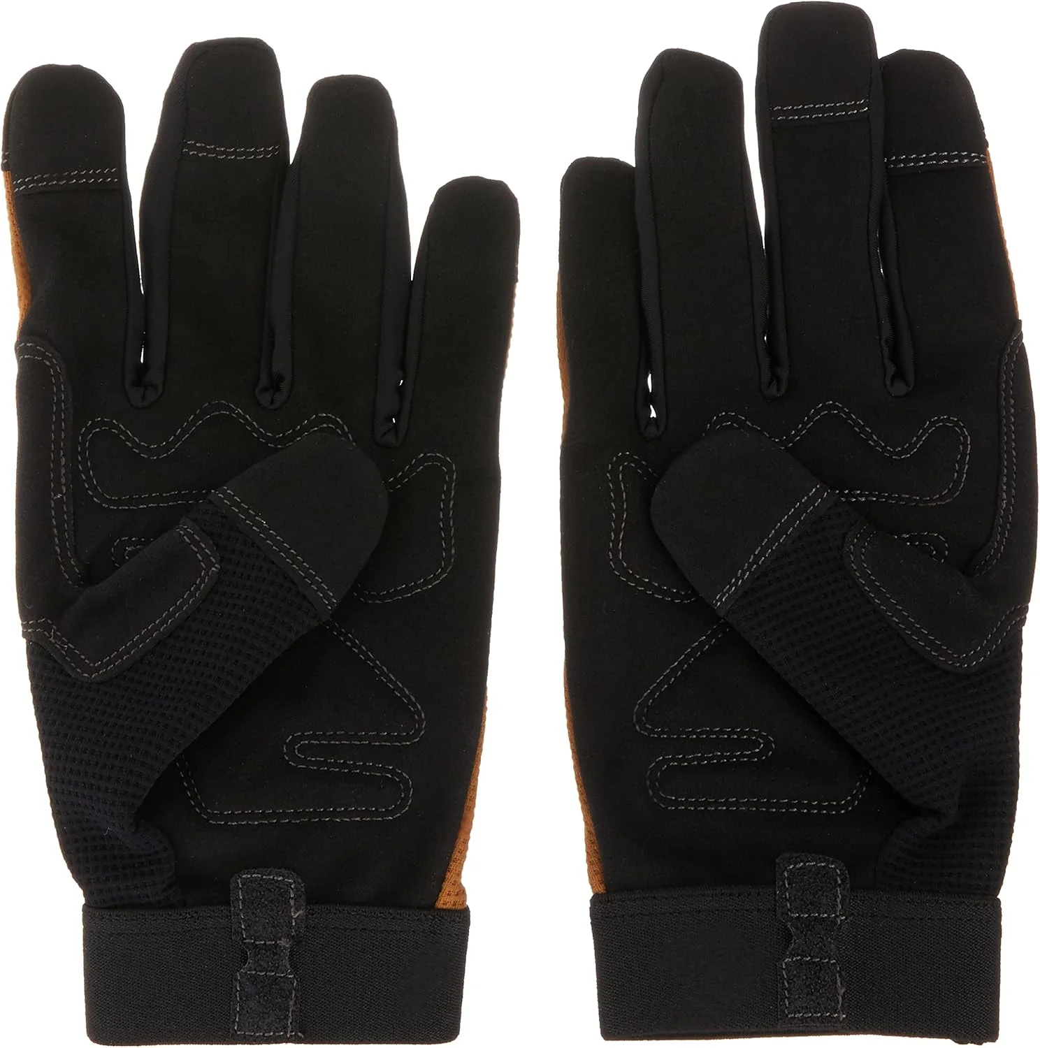 Custom Leathercraft 124L Workright Flex Grip Work Gloves, Shrink Resistant, Improved Dexterity, Tough, Stretchable, Excellent Grip, Assorted Large (Pack of 1) - Image 2