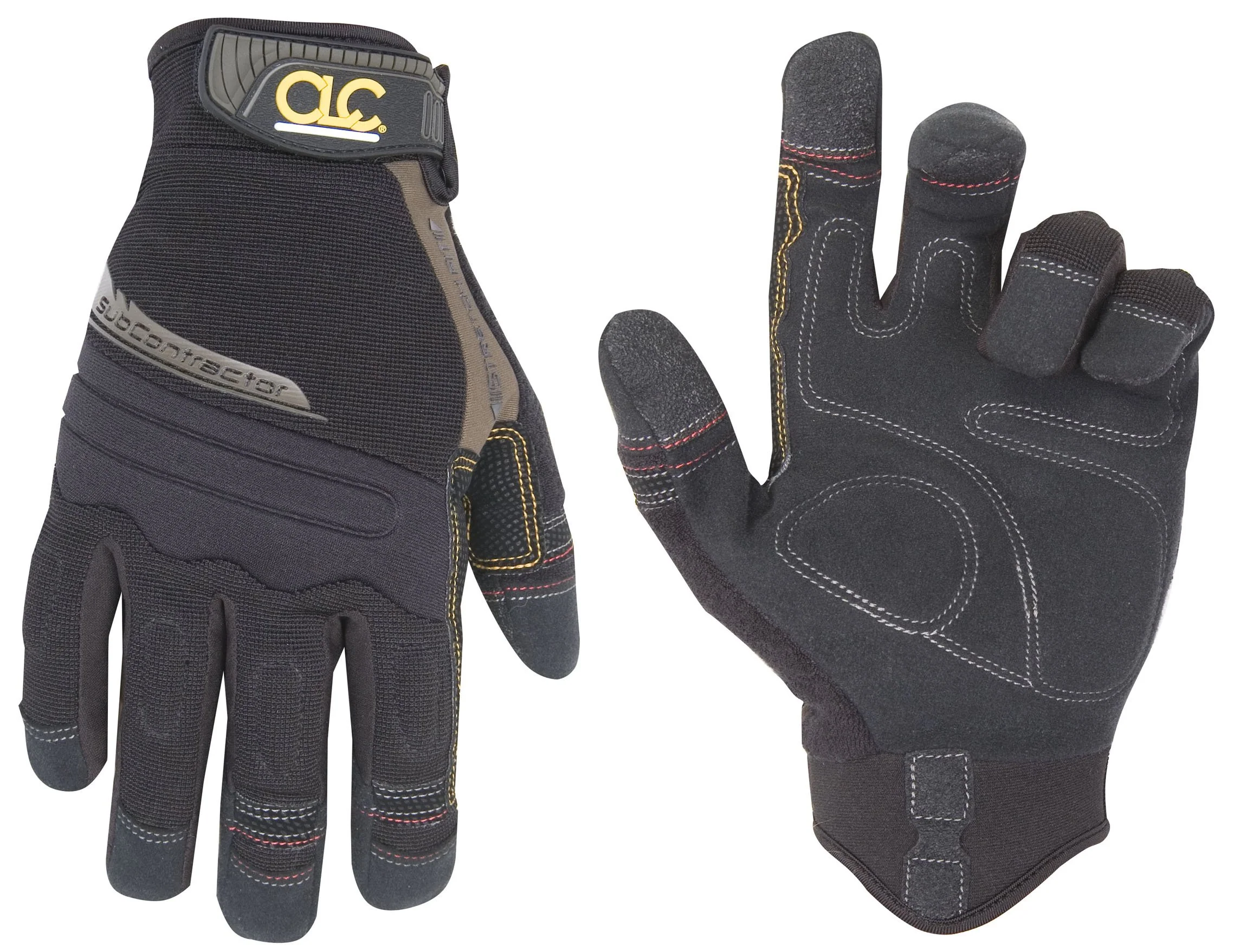 Custom Leathercraft 130XX Subcontractor Flex Grip Work Gloves, XX-Large (Pack of 1)