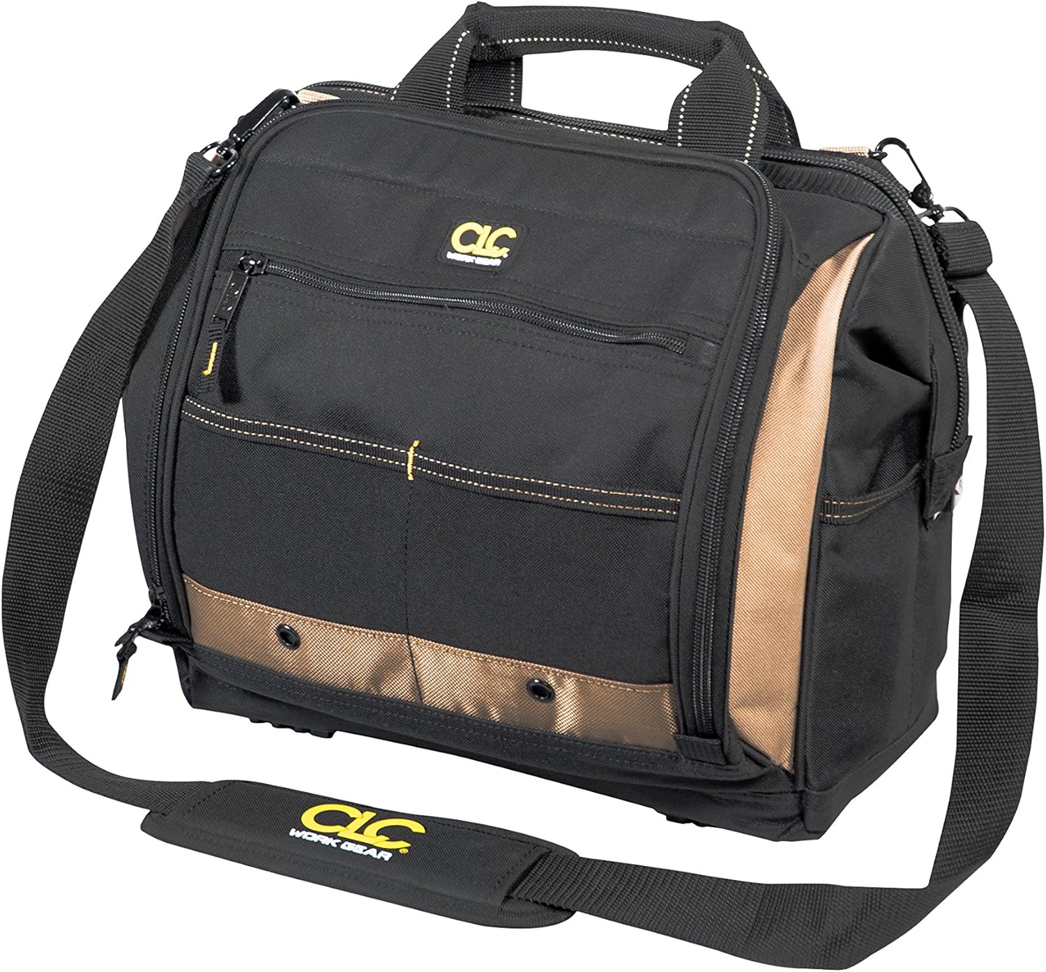 Custom Leathercraft1537 Multi-Compartment Tool Carrier, 30 Pocket, 13 In. - Image 2