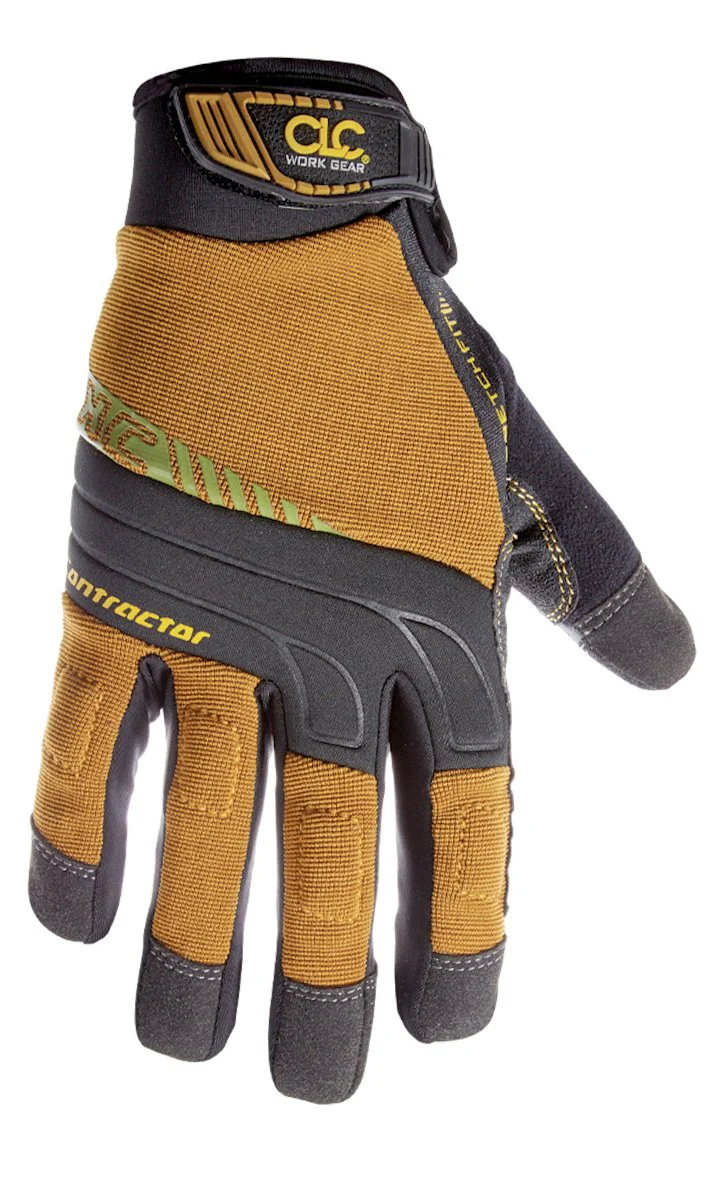 Custom Leathercraft 160X Contractor XtraCoverage Flex Grip Work Gloves, X-Large (Pack of 1)
