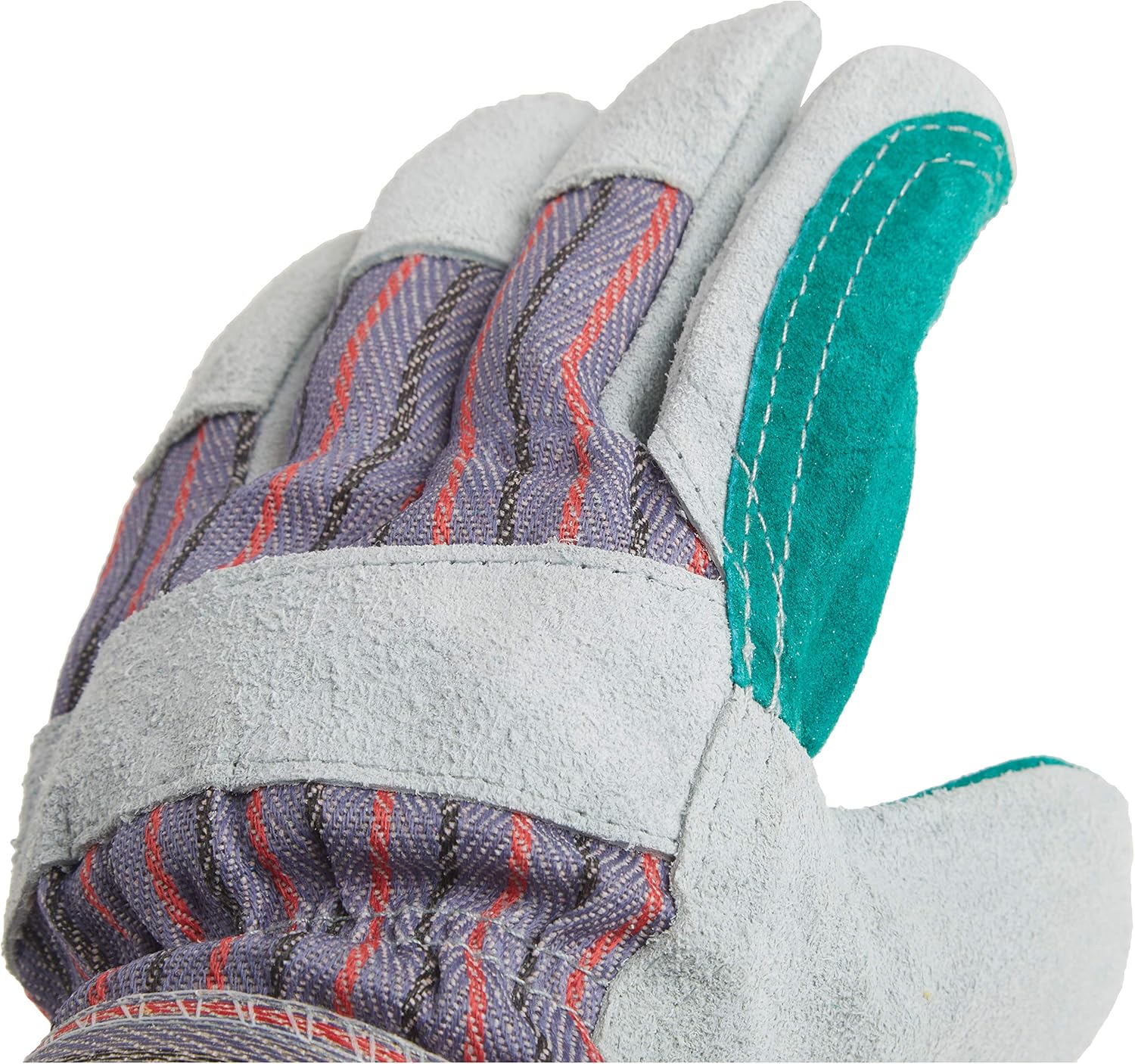 Custom Leathercraft 2049B Work Gloves with Double Leather Palm and Safety Cuff (Pack of 12 Pairs) - Image 3