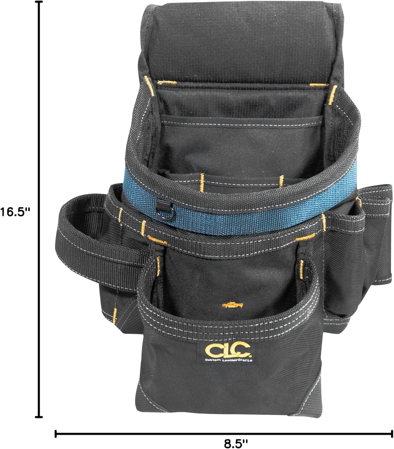 Custom Leathercraft2617 Framing Master Tool Belt, 28-Pocket,Grey - Image 3