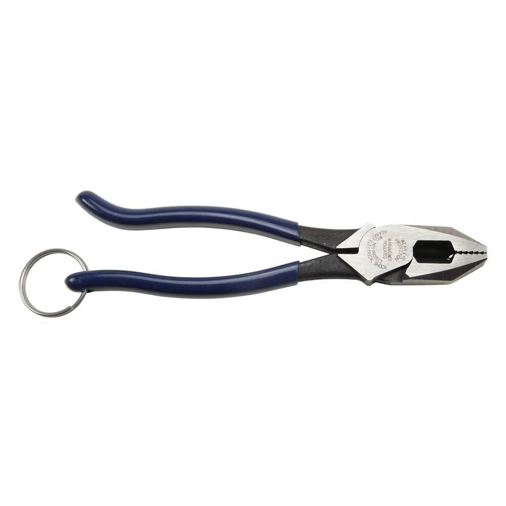 Klein Tools D213-9STT Ironworker Pliers with Tether Ring - Image 3