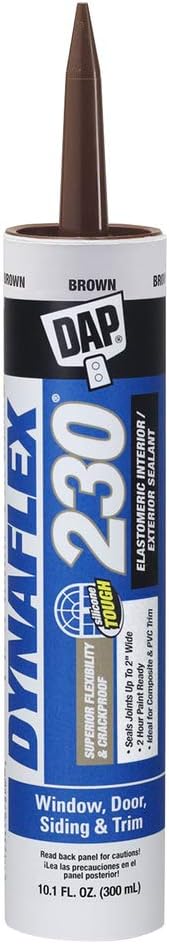 DAP 7079818418 DYNAFLEX 230 (18302) Brown Raw Building Material, 10.1 oz - Image 2