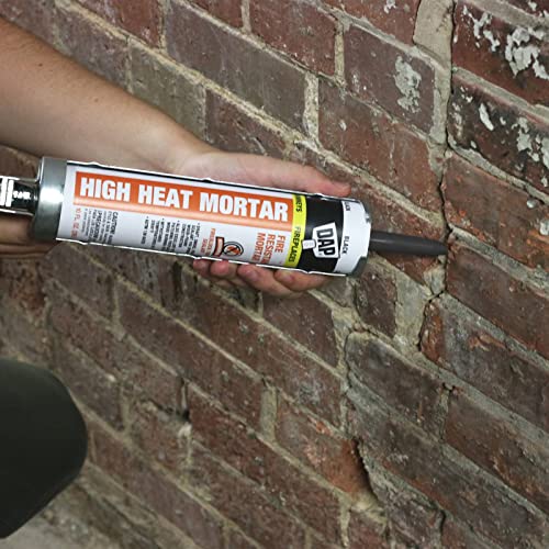 DAP 7079818854 High Heat Mortar Fire Stop Caulk, No Size, Black - Image 6