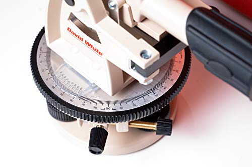 David White LT6-900 Meridian 22X Optical Level-Transit Kit (10ths), Black - Image 4
