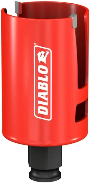 Diablo Demo Demon Carbide Teeth Rough - In Hole Saw - Compatible with SnapLock Plus Mandrel System - 2" Diameter, 2-3/8" Length - DHS2000CTR - Image 2