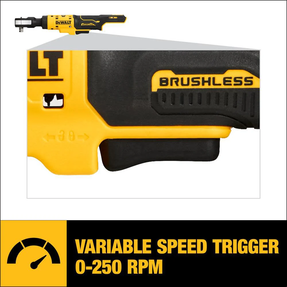 DeWALT DCF503B 12V MAX XTREME 3/8 In. Ratchet (Bare Tool) - Image 4