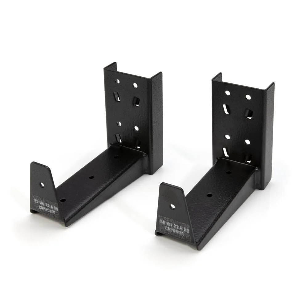 DEWALT 2-Piece 6-Inch Cantilever Bracket Set for DEWALT only Workshop Shelving/Storage, Steel, Holds Up to 50 lbs. per Bracket Alloy Steel