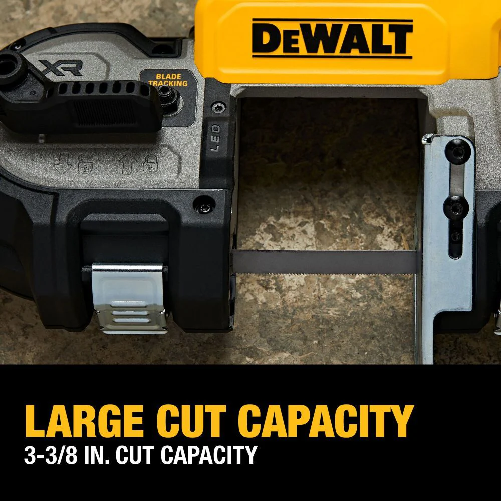 DEWALT DCS378P1 20V 3-1/4in Band Saw Kit - Image 8