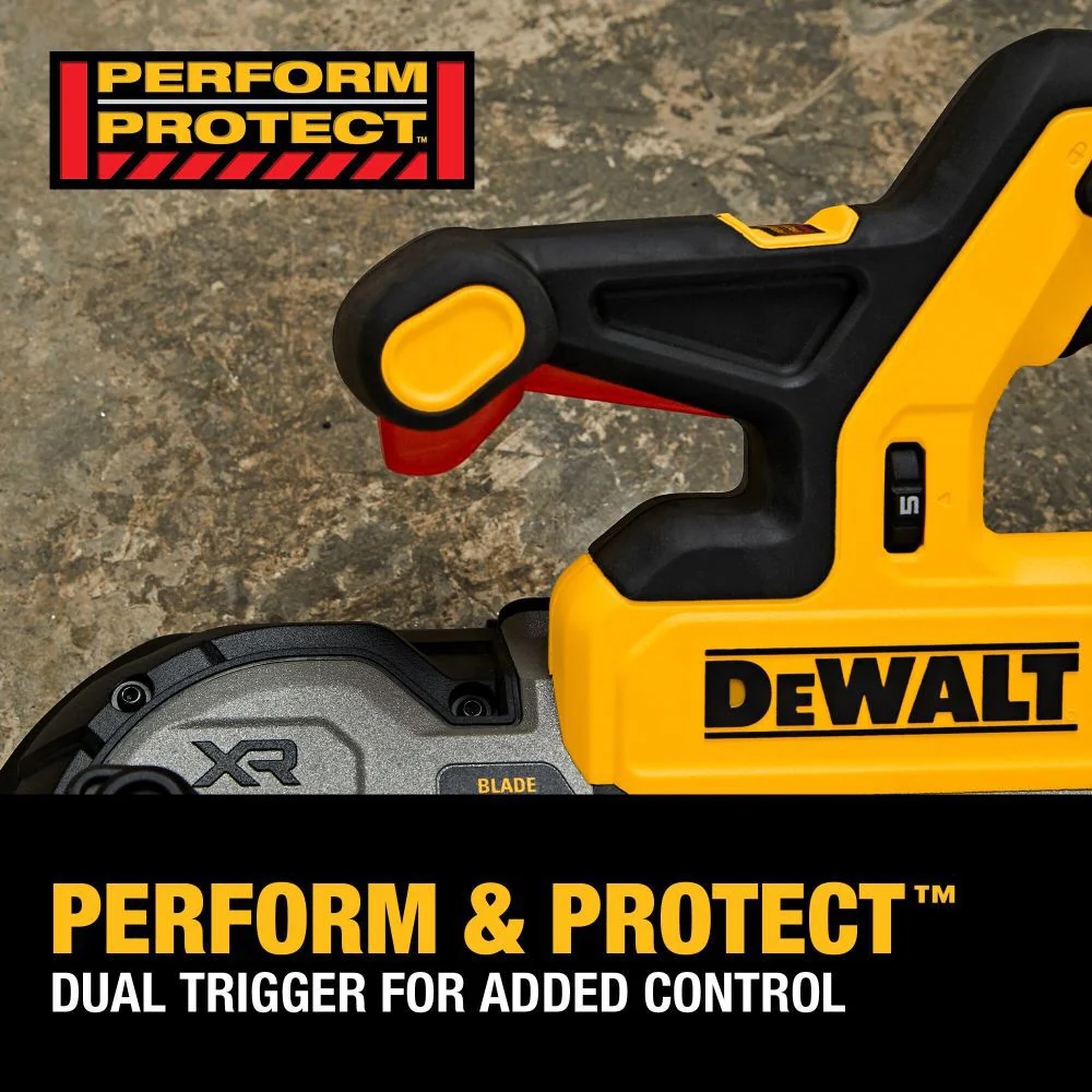 DeWALT 20V 3-1/4in Dual Switch Band Saw Kit - Image 9