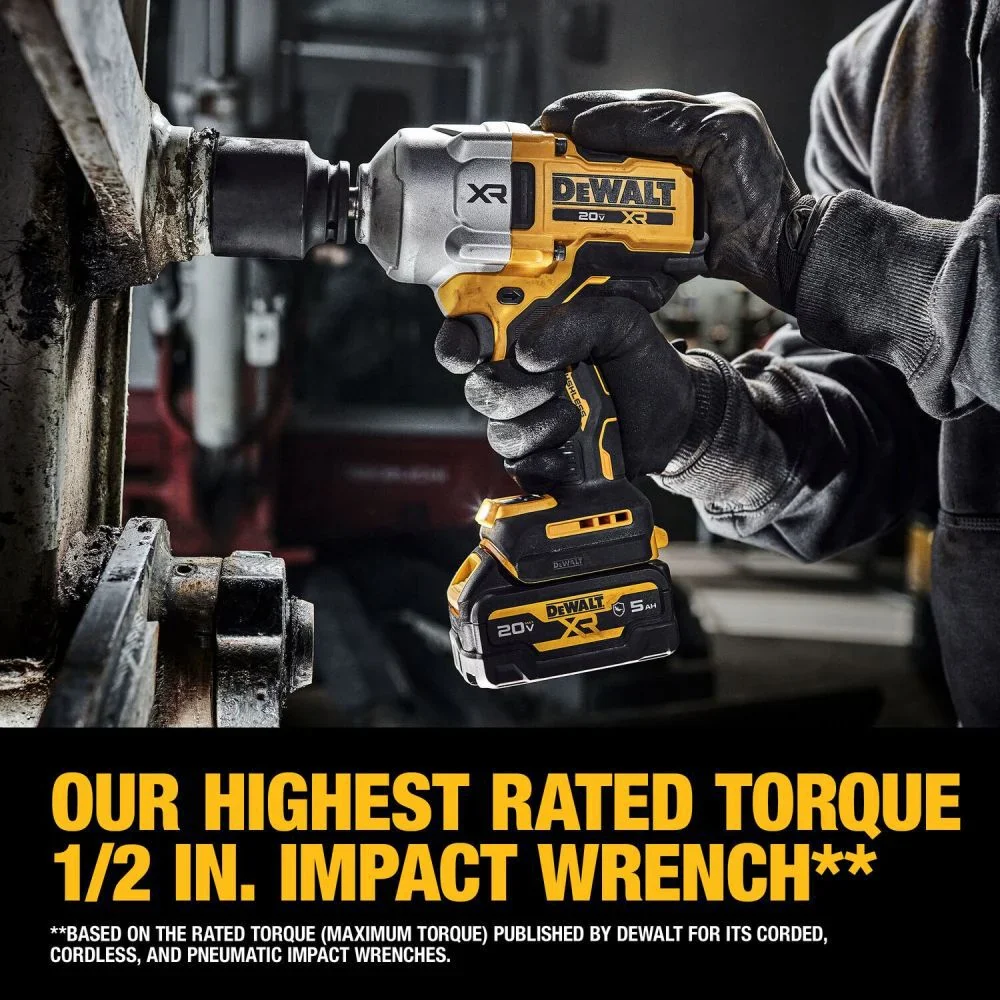 DeWALT DCF961GP1 20V MAX 1/2 XR High Torque Impact Wrench Kit - Image 4