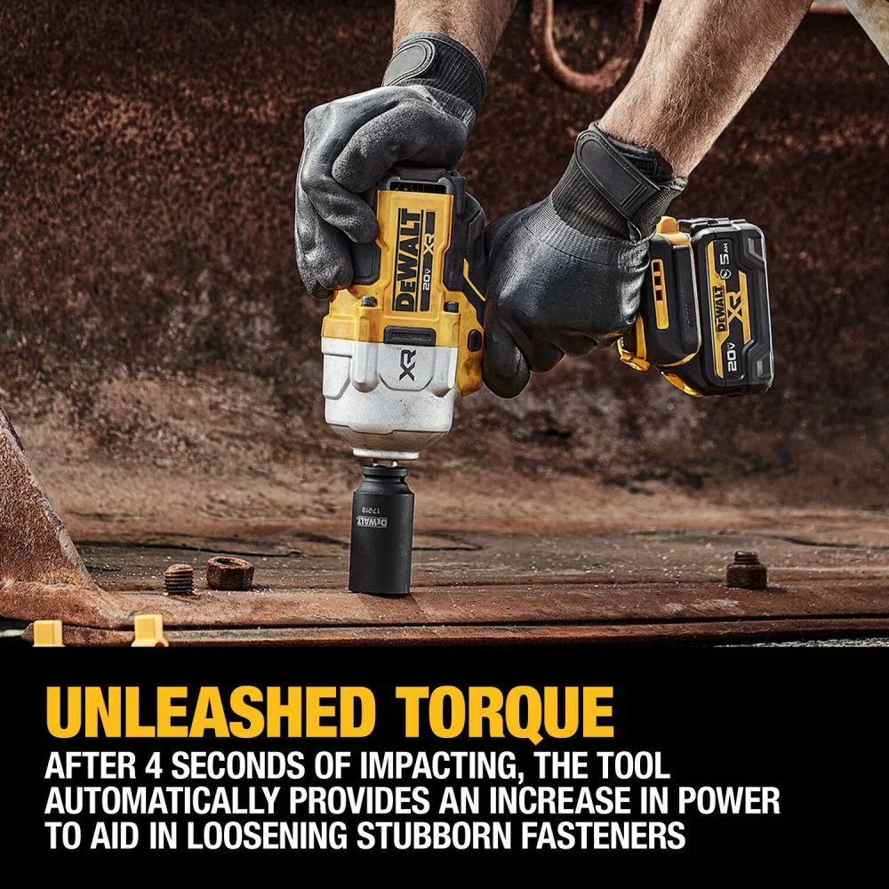DeWALT DCF961GP1 20V MAX 1/2 XR High Torque Impact Wrench Kit - Image 5