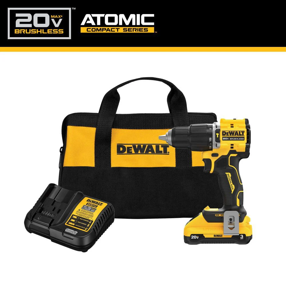 DeWALT 20V MAX 1/2 In. Hammer Drill ATOMIC COMPACT SERIES Cordless Kit - Image 6