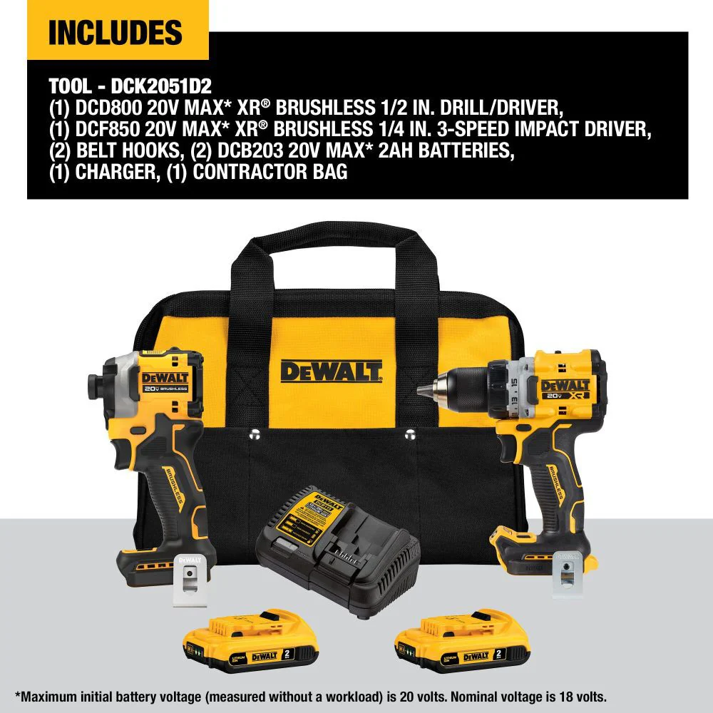 DeWALT 20V MAX 2-Tool Combo Kit - Image 5