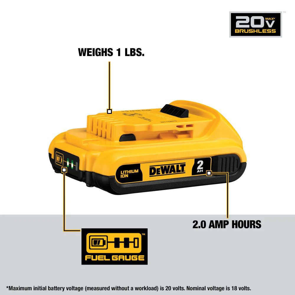 DeWALT 20V MAX 2-Tool Combo Kit - Image 6