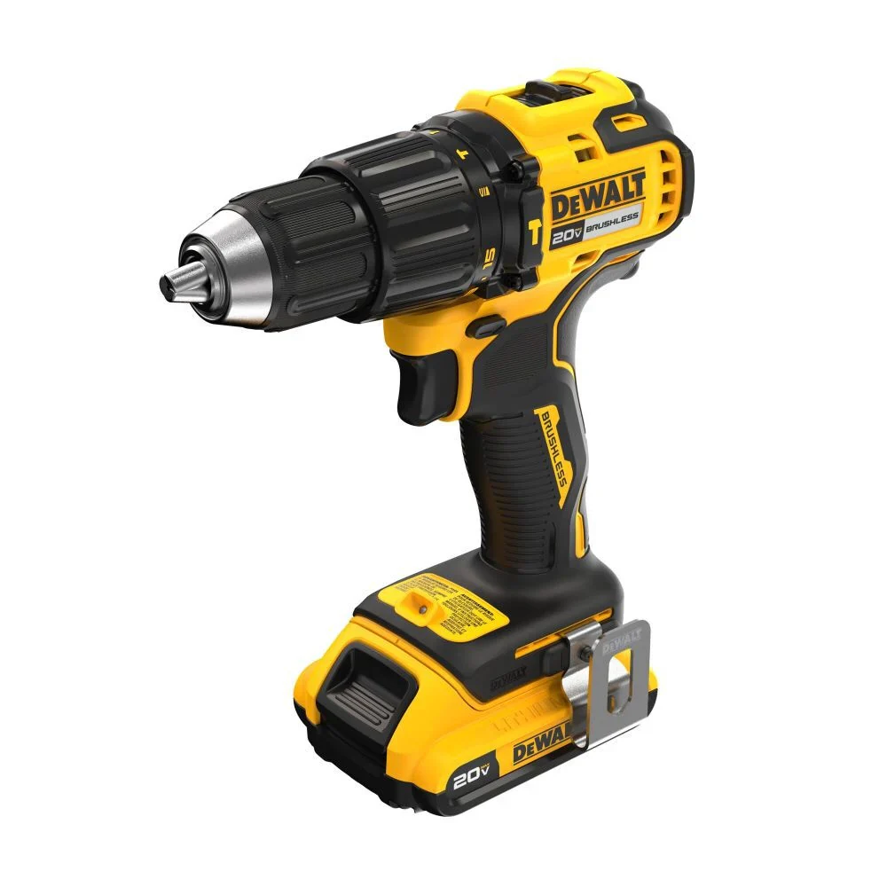 DeWALT 20V (DCD798D1) MAX Brushless Cordless 1/2 In. Hammer Drill Kit - Image 4