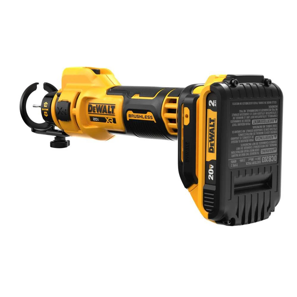 DeWALT 20V DCE555D2 MAX XR Drywall Cut Out Tool Kit - Image 6