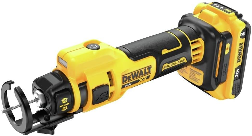 DEWALT DCE555D2 20V MAX Drywall Cutting Tool, Cut Out Tool, 2 Batteries and Charger Included - Image 3