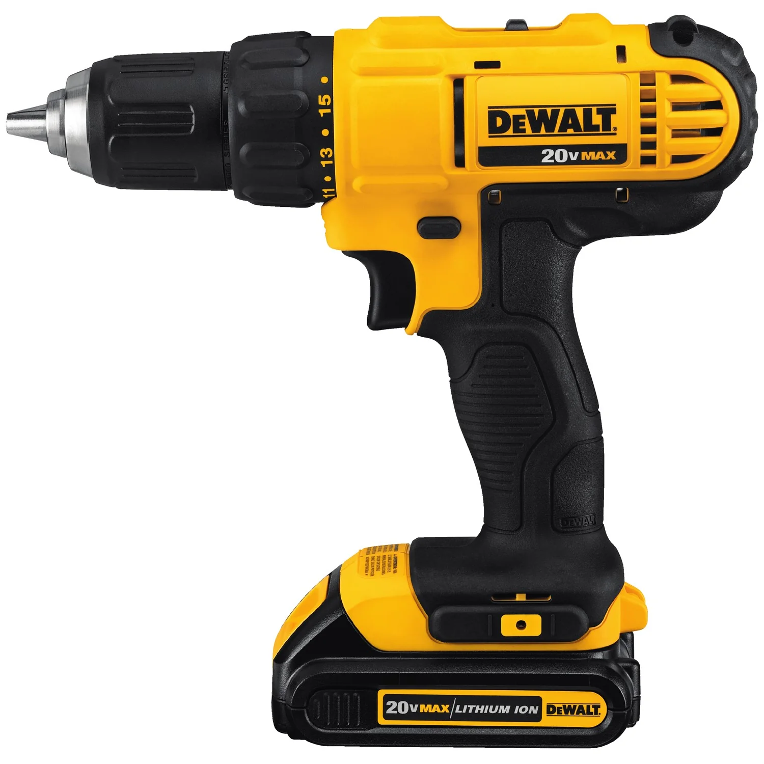 DeWALT (DCD771C2) 20V MAX Lithium-Ion Compact Drill/Driver Kit - Image 3