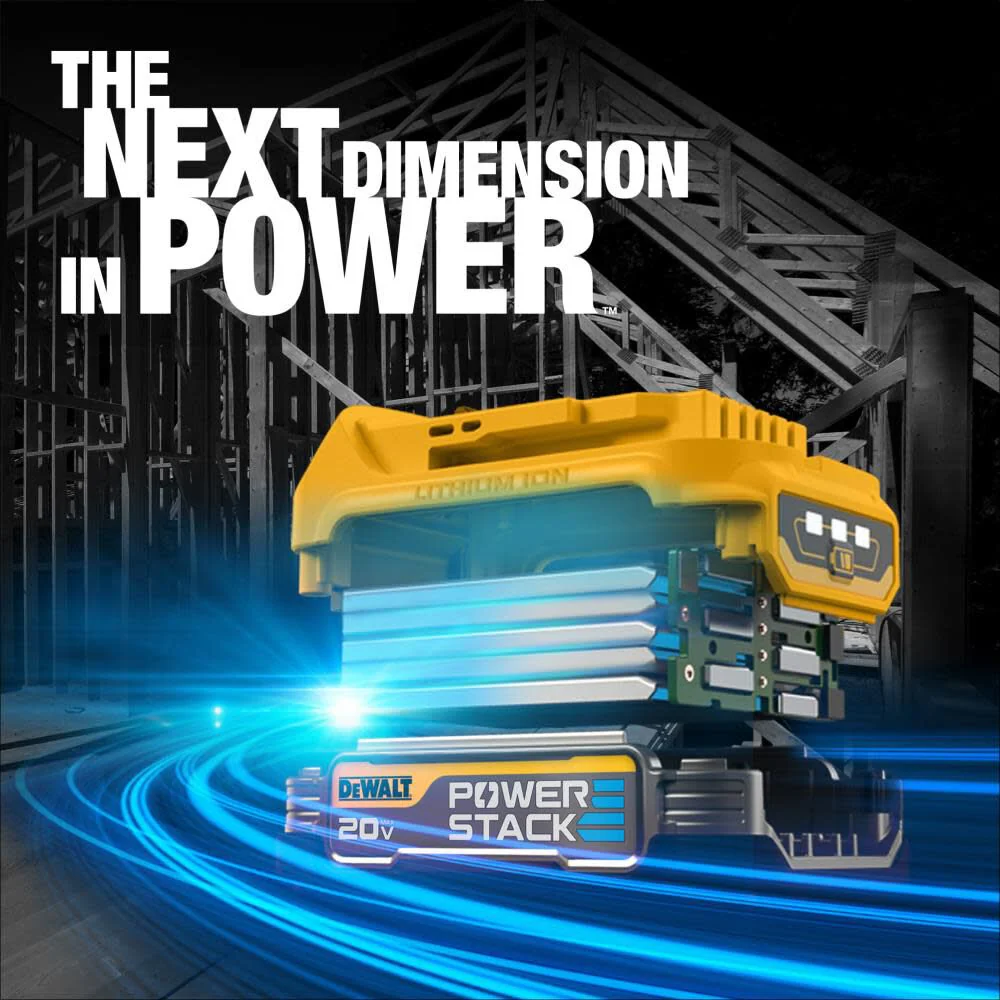 DeWALT (DCBP034C) POWERSTACK 20V MAX Compact Battery Charger Starter Kit - Image 12