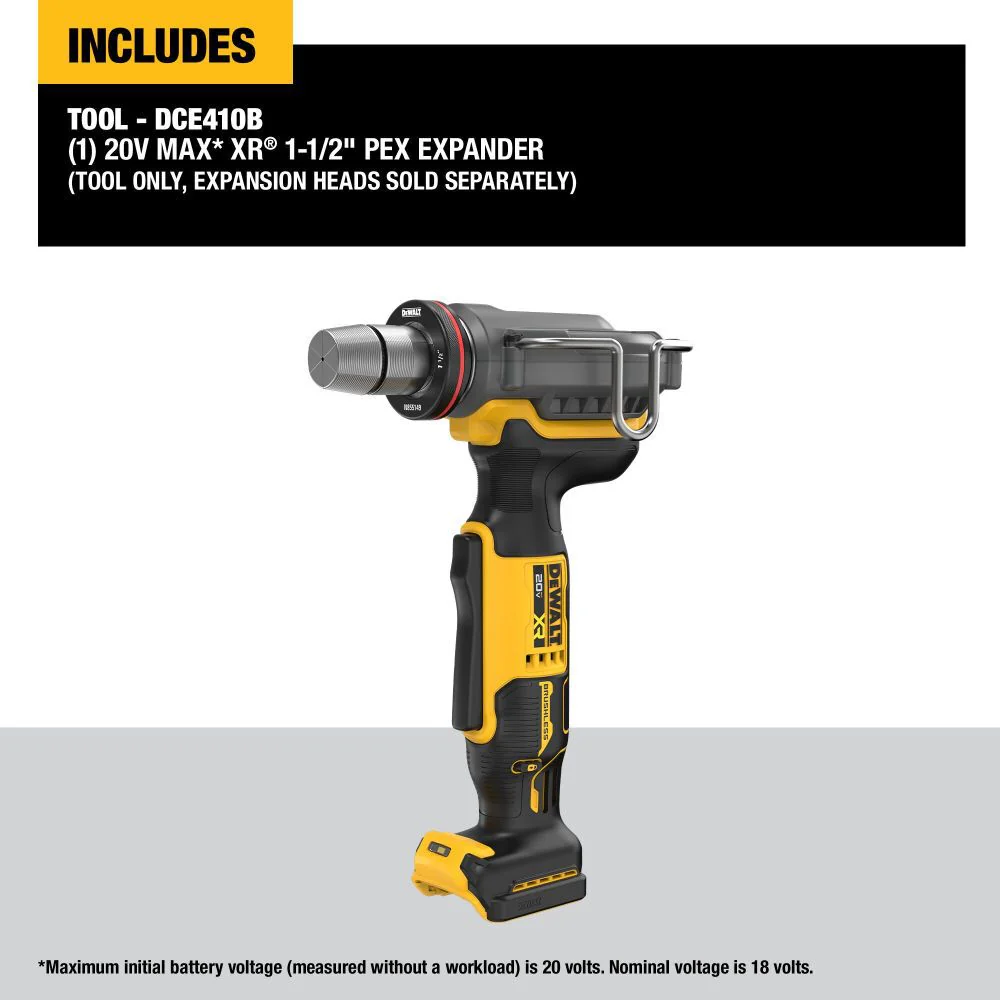 DEWALT 20V MAX XR 1-1/2 In. PEX Expander (Bare Tool) - Image 5