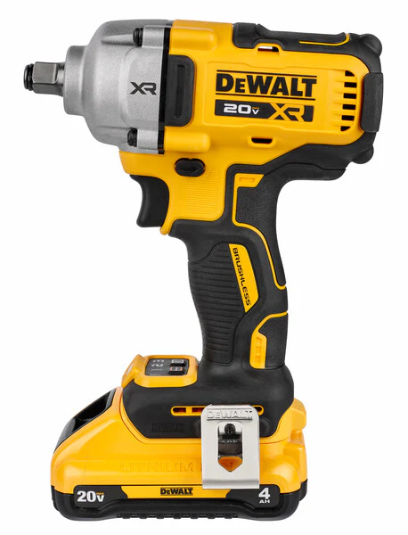 DeWALT 20V MAX XR 1/2 In. Mid-Range Impact Wrench Kit with Hog Ring Anvil - Image 4