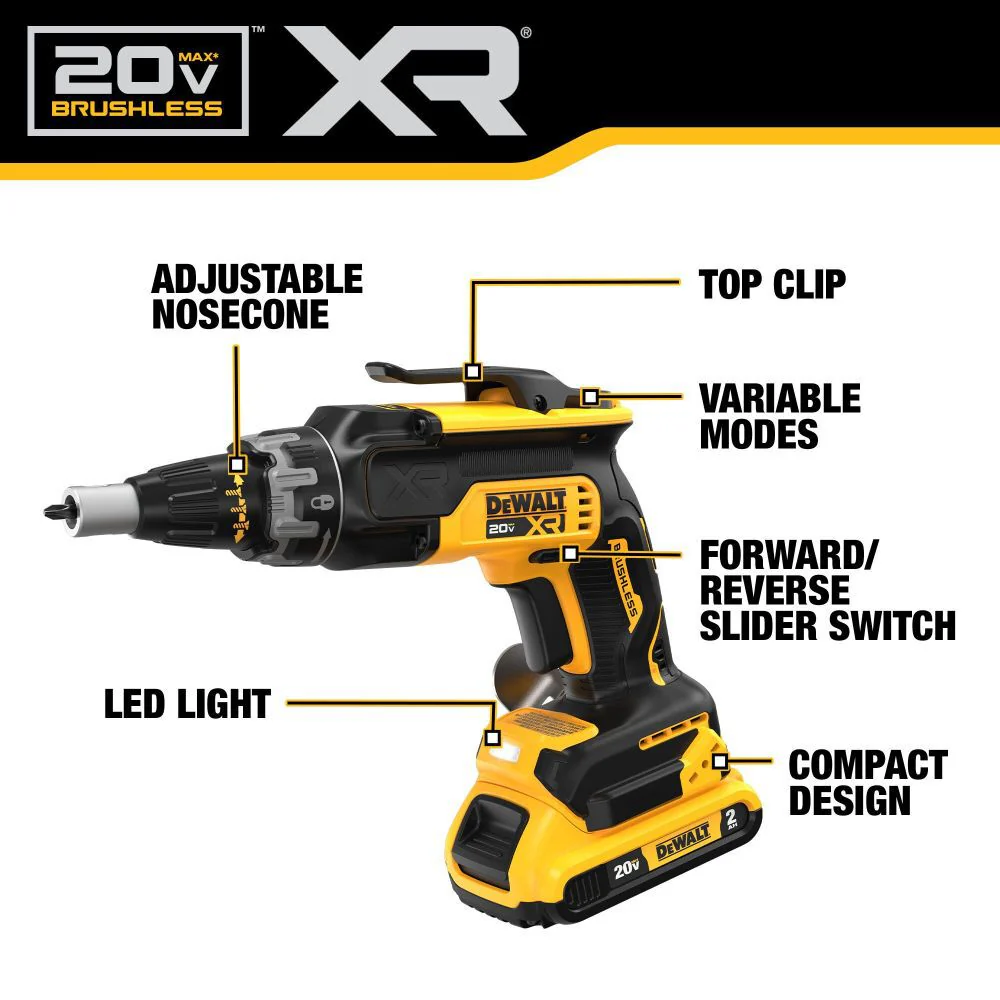 DEWALT 20V MAX XR 2 Tool Combo Kit - Image 4