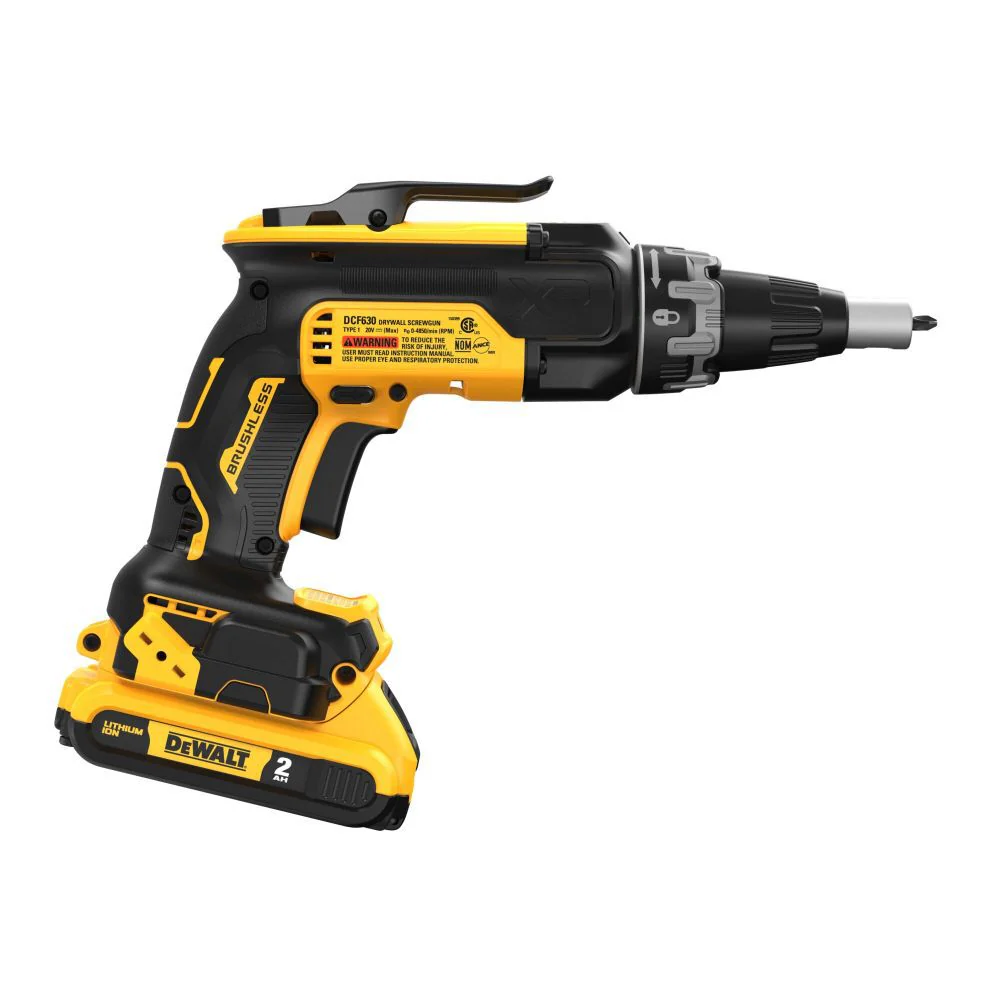 DeWALT (DCF630D2) 20V  AX XR Compact Screwgun Kit - Image 5