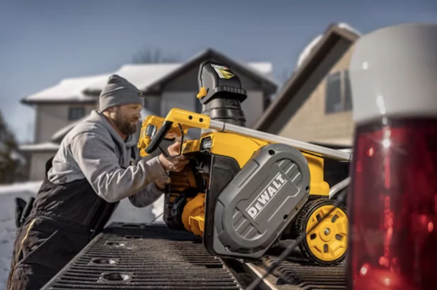 DeWALT 2x 60V Single Stage 21 In. Brushless Snow Thrower (Bare Tool) - Image 4