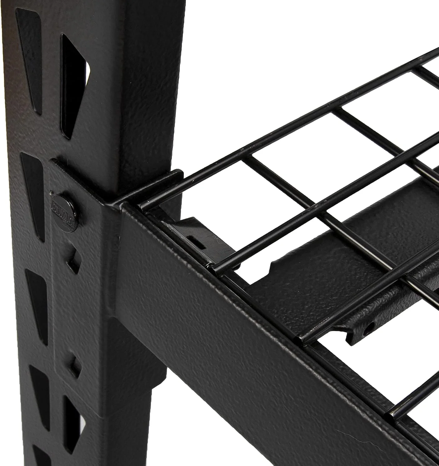 DEWALT DXST4500BLK-W 4-Foot Tall, Black Frame 3 Shelf Industrial Storage Rack - Image 7