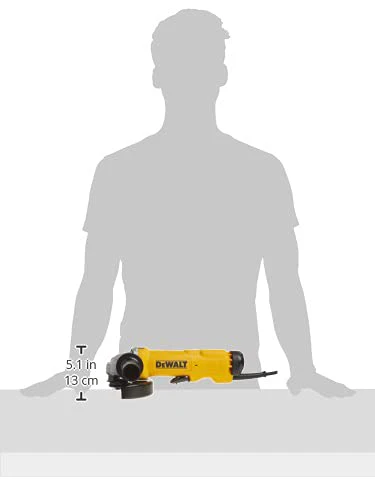 DeWALT 6 In. 13 Amp. Angle Grinder Tool, Paddle Switch with No Lock-On - Image 5