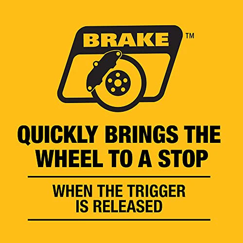 DeWALT 6 In. 13 Amp. Angle Grinder Tool, Paddle Switch with No Lock-On - Image 8