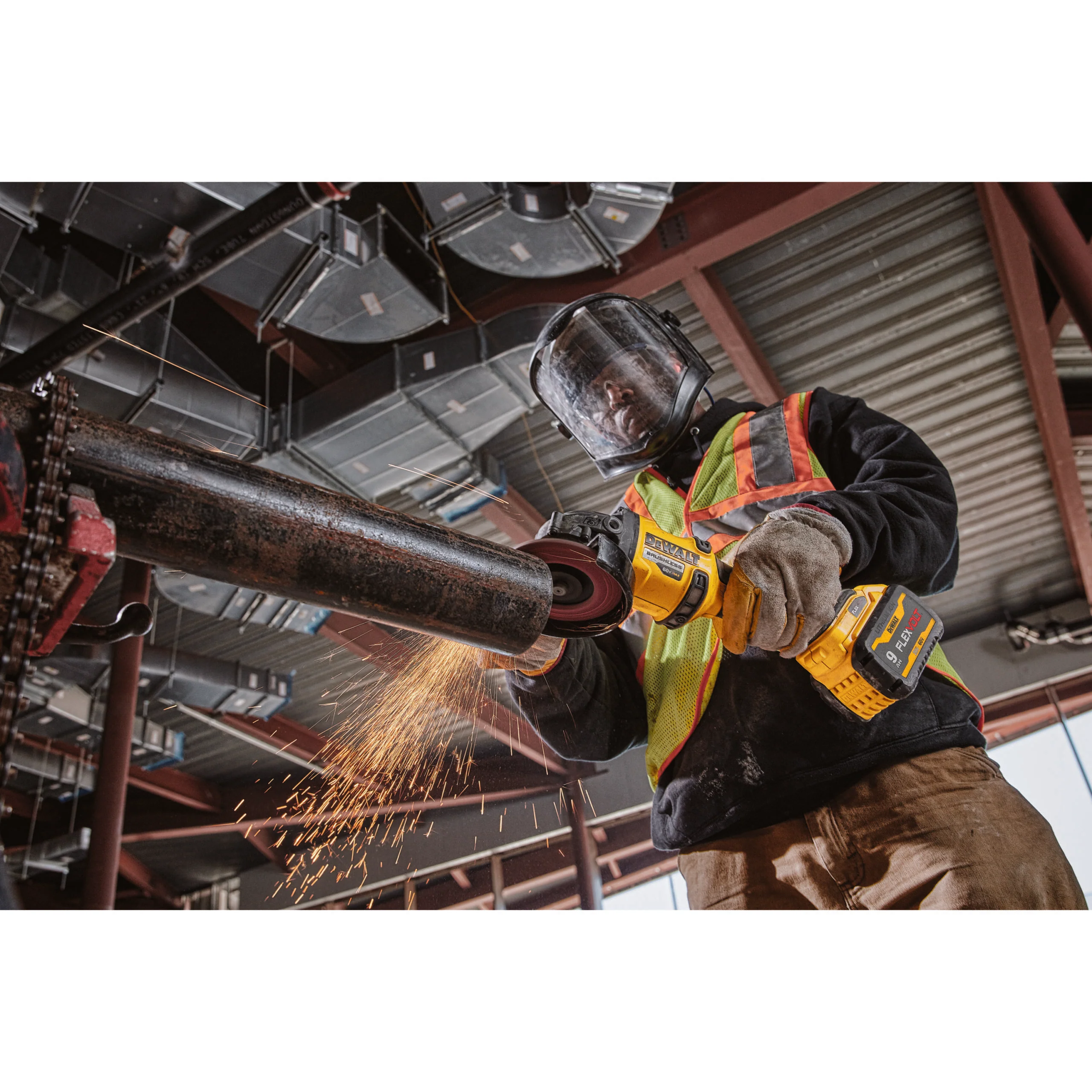 DEWALT (DCG418B) 60V 4.5 In.- 6 In. SAG No-Lock (Bare Tool) - Image 6