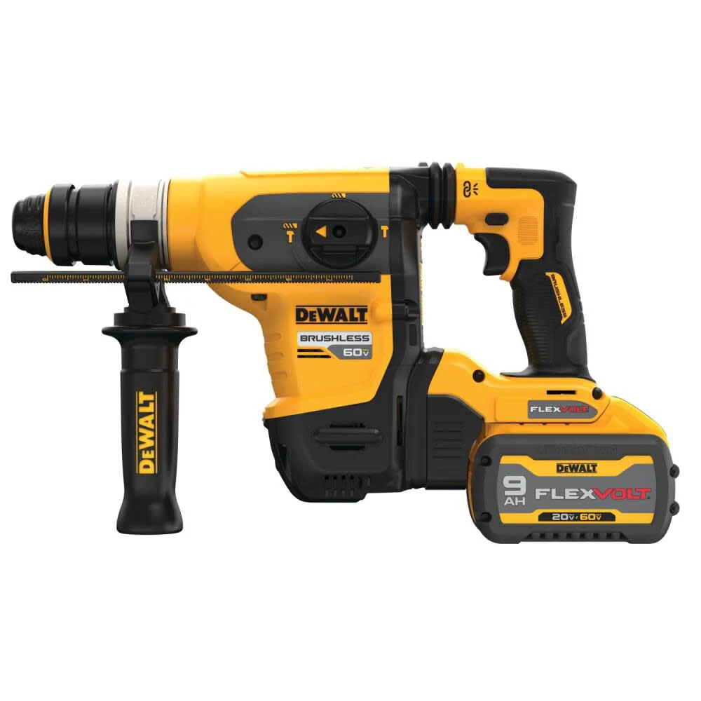 DEWALT (DCH416X2) 60V MAX 1-1/4in Brushless SDS PLUS Rotary Hammer Kit - Image 3