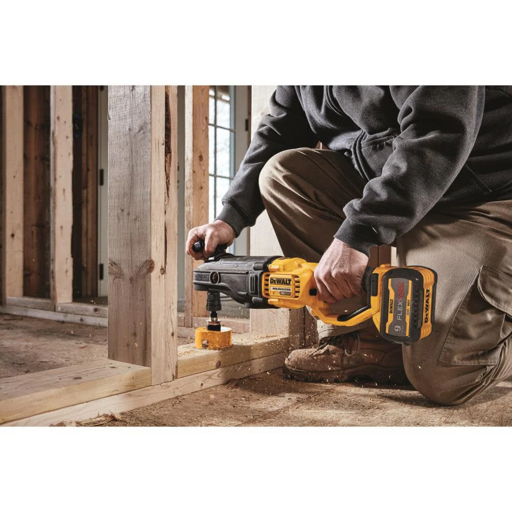 DEWALT (DCD471B) 60V MAX Stud & Joist Drill Quick-Change Chuck E-Clutch (Bare Tool) - Image 7