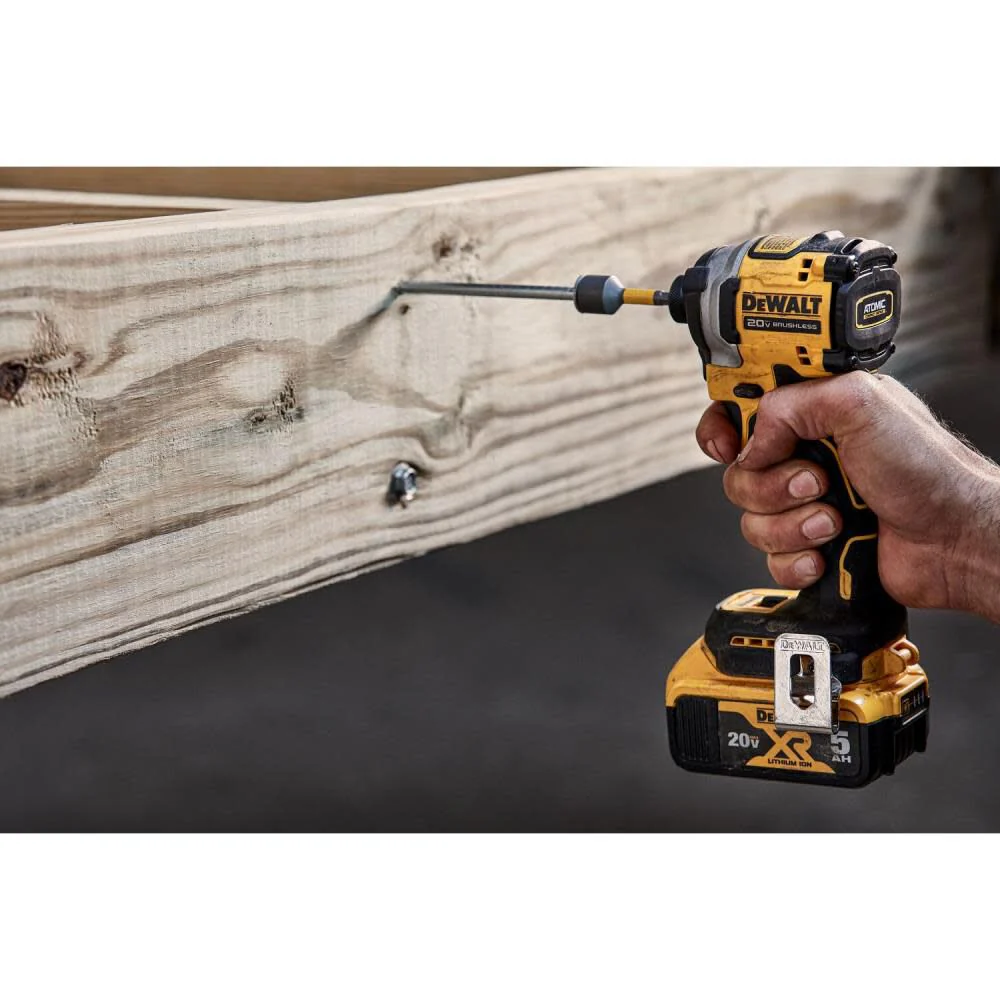 DeWALT DCF850P1 ATOMIC 20V MAX Impact Driver Kit 1/4 In. 3-Speed Brushless Cordless - Image 16