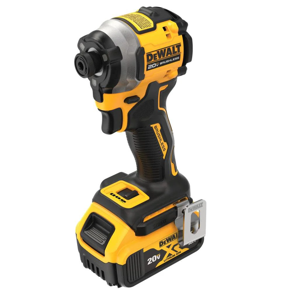 DeWALT DCF850P1 ATOMIC 20V MAX Impact Driver Kit 1/4 In. 3-Speed Brushless Cordless - Image 4