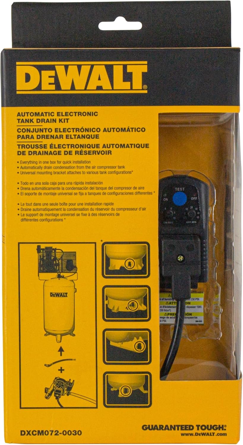 DeWALT (DXCM072-0030) Automatic Electronic Tank Drain Kit - Image 5