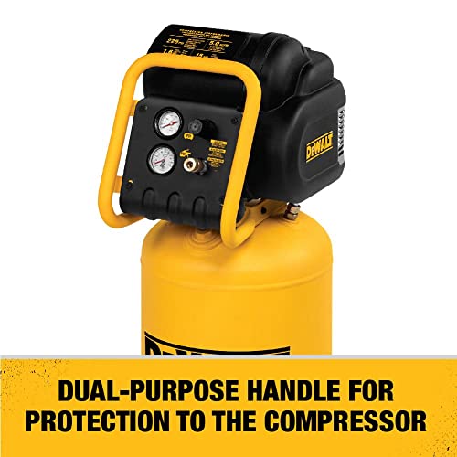 DEWALT (D55168) Heavy-Duty 200 PSI MAX Electric Workshop Compressor - Image 4