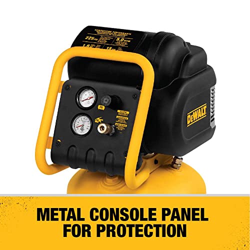DEWALT (D55168) Heavy-Duty 200 PSI MAX Electric Workshop Compressor - Image 5