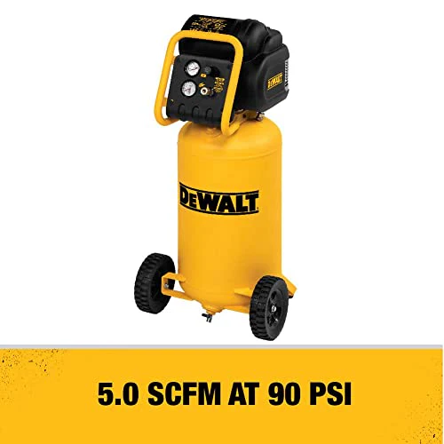 DEWALT (D55168) Heavy-Duty 200 PSI MAX Electric Workshop Compressor - Image 6