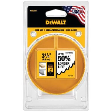 DEWALT DAH180052 3-1/4" Bi-Metal Hole Saw - Image 3